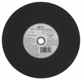 Harbor Freight Reviews - 14" Cut-Off Wheel for Metal