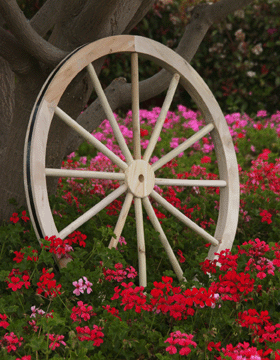36 decorative wooden wagon wheel 47333 view this item at harborfreight ...