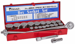 Harbor Freight Reviews - 21 Piece Metric 3/4" Heavy Duty Socket Set